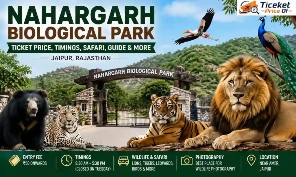Biological Park Jaipur Ticket Price