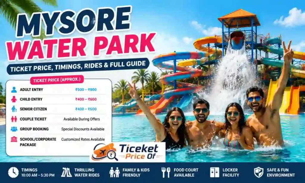 Mysore Water Park Ticket Price