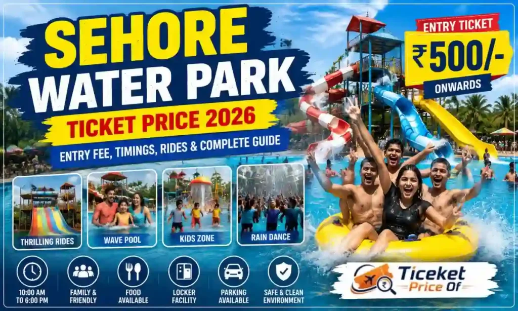 Sehore Water Park Ticket Price