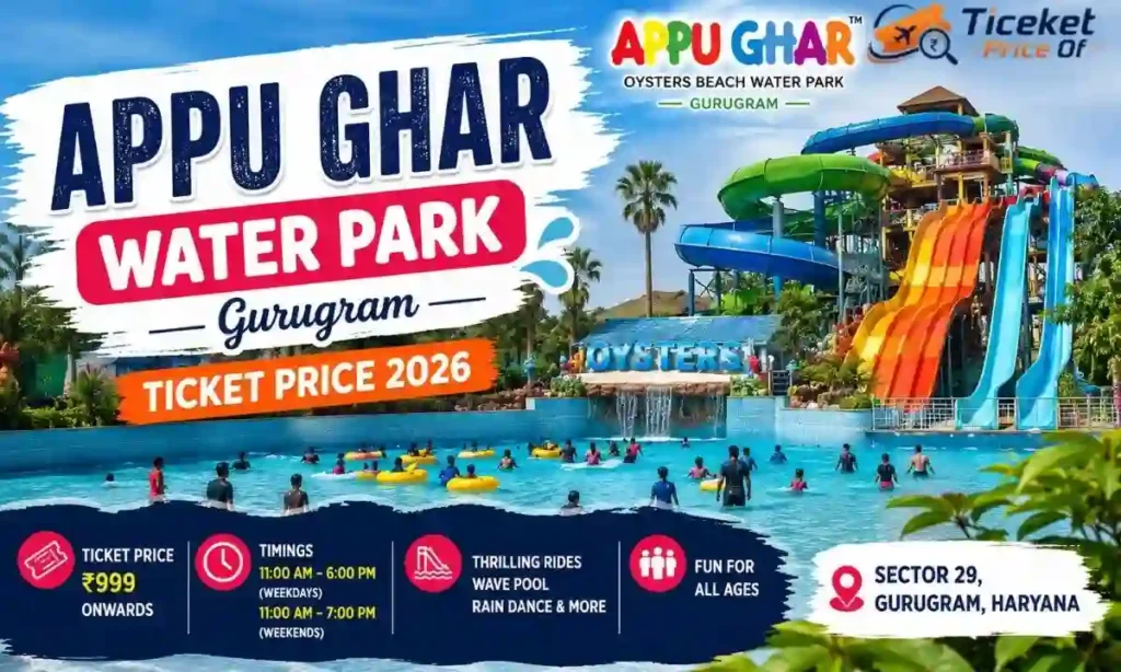 Appu Ghar Water Park Ticket Prices
