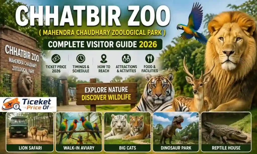 Chhatbir Zoo Ticket Price
