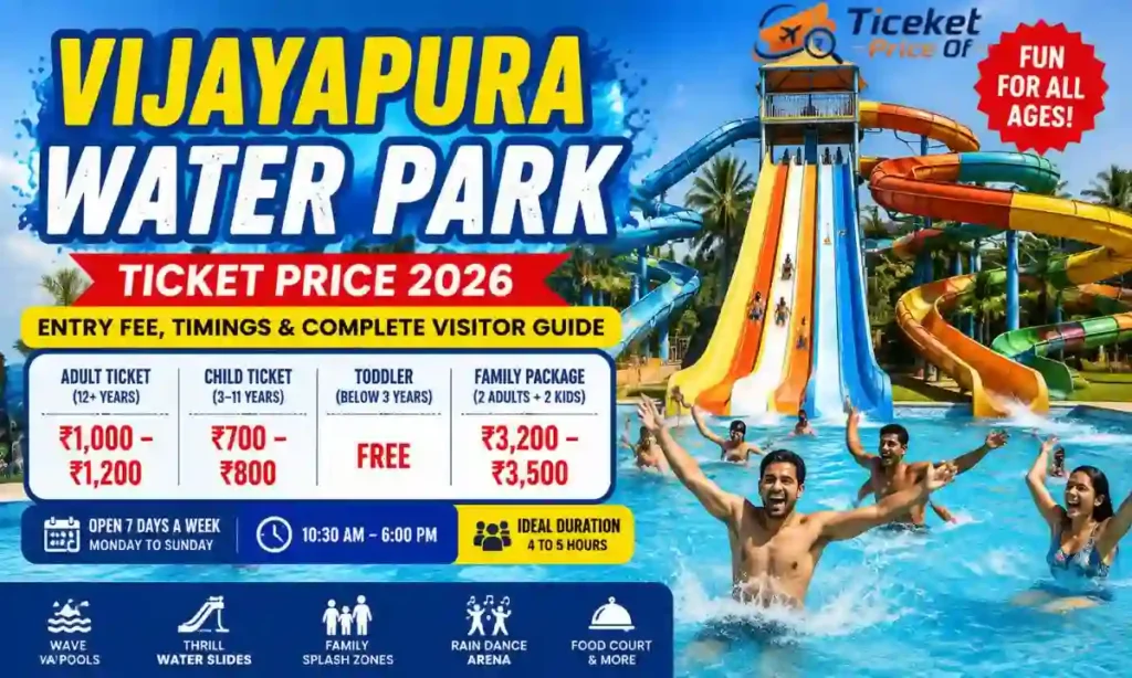 Vijayapura Water Park Ticket Price