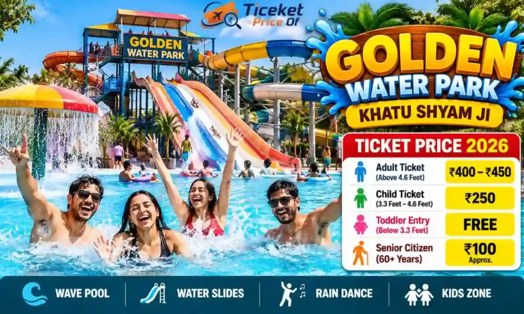 Golden Water Park Ticket Price