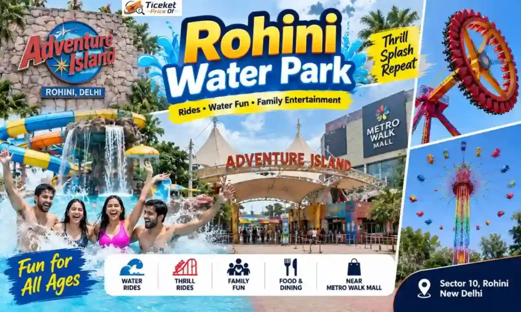 Rohini Water Park Ticket Price