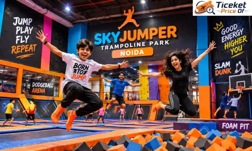 SkyJumper Trampoline Park Noida Ticket Price