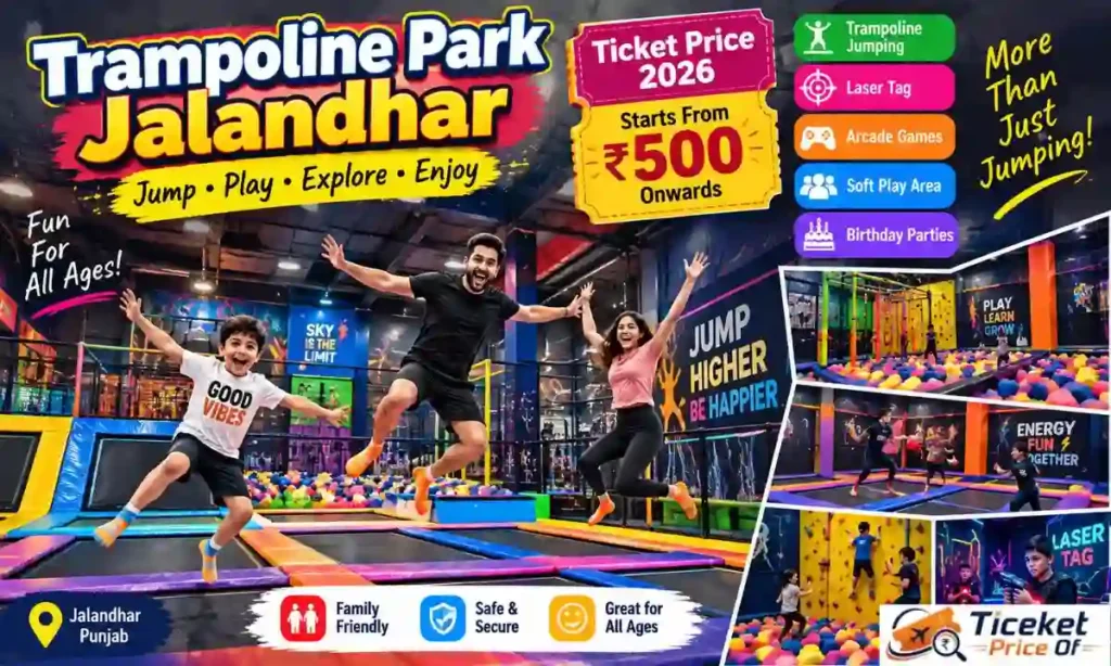 Trampoline Park Jalandhar Ticket Price