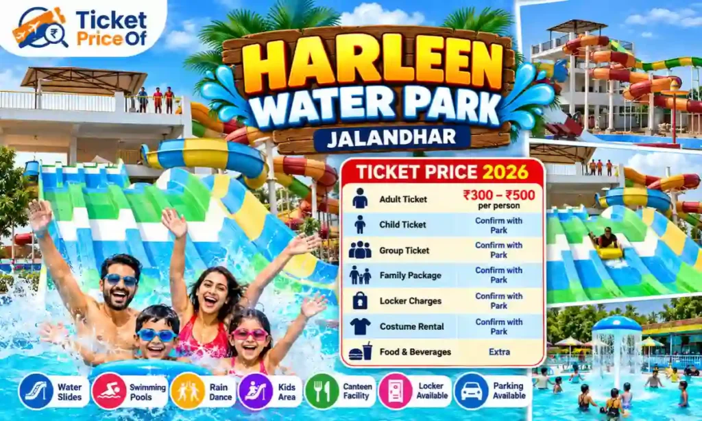 Harleen Water Park Jalandhar Ticket Price