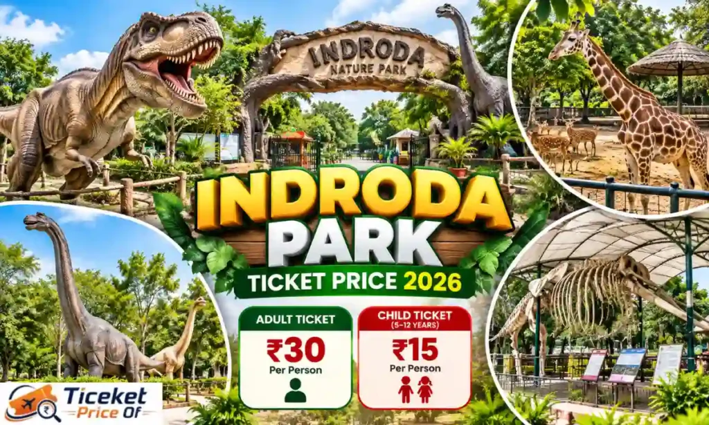 Indroda Park Ticket Price